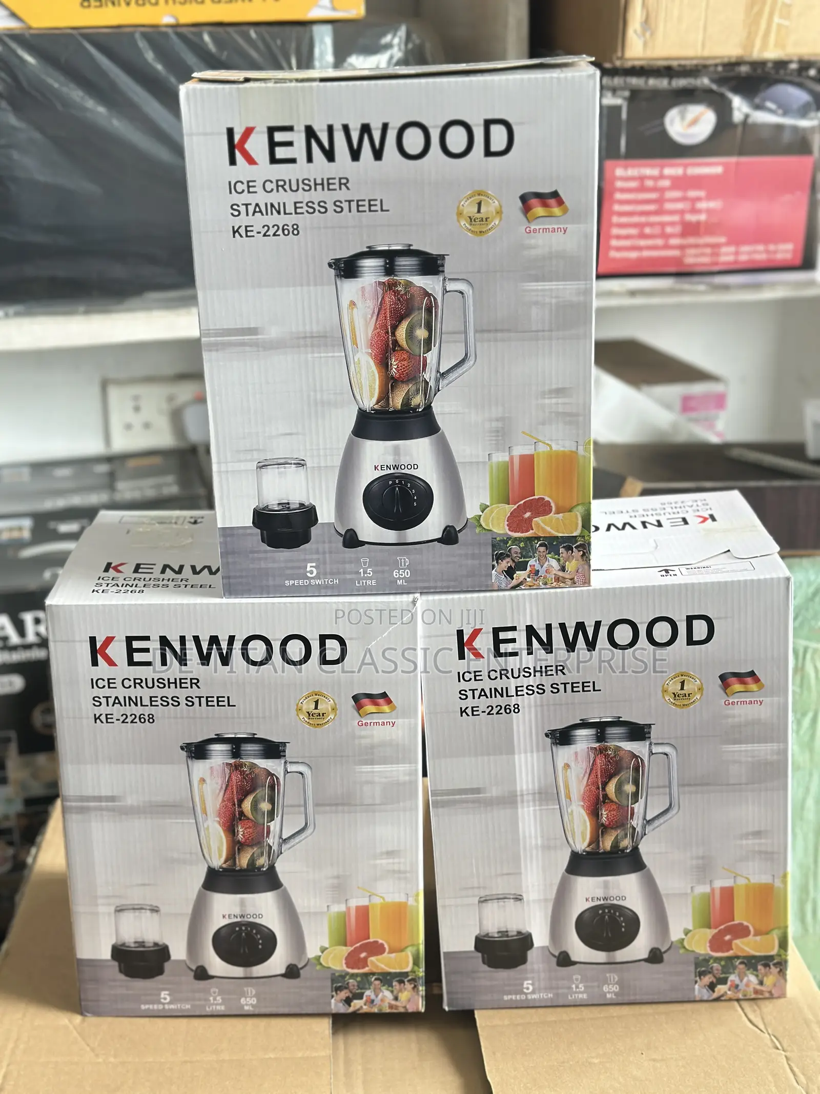 Affordable Glass Jar Blender 1.5l
