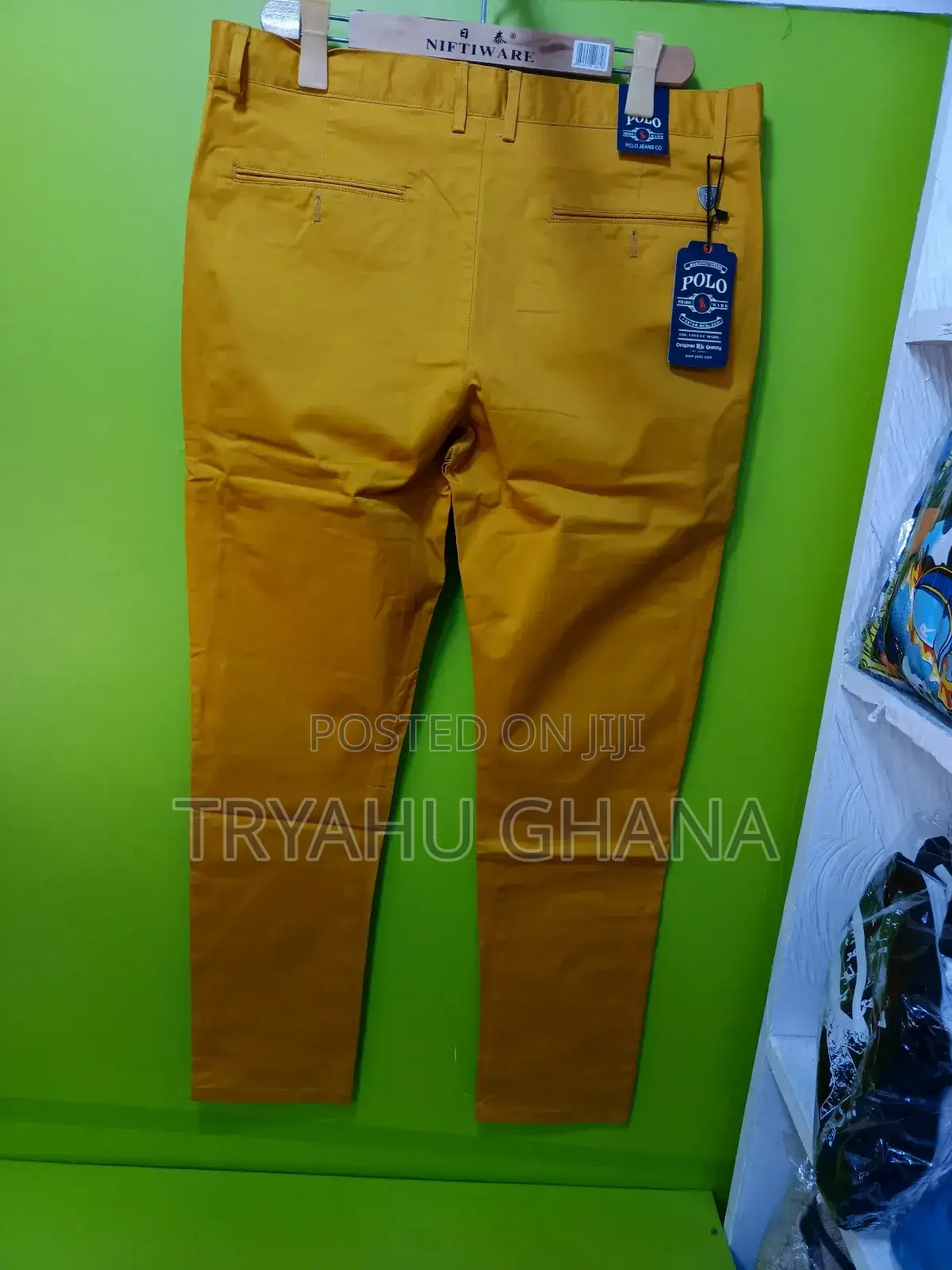 Classic Gold Polo Khaki - Straight Modern Fit
