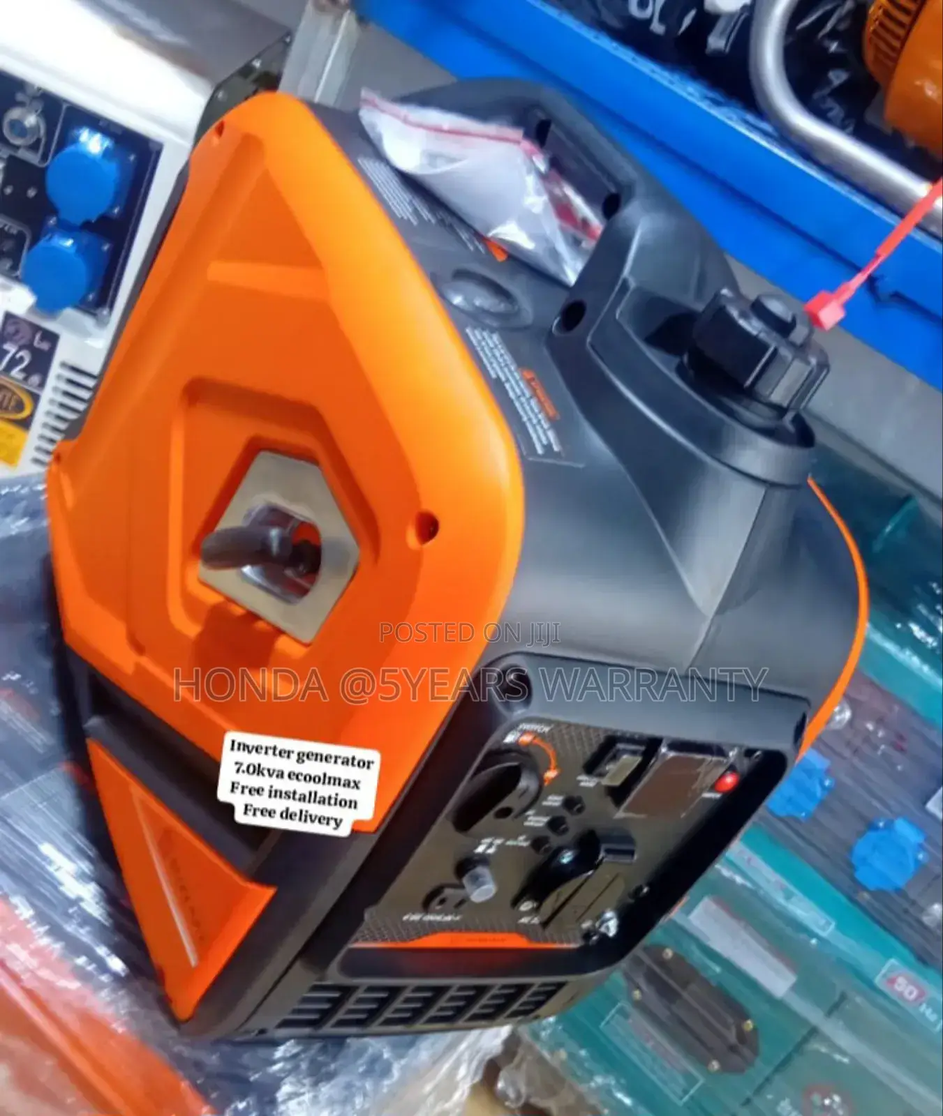 Ecocycle Energy Ecoolmax Inverter 7kva 8000watt Petrol 7kva