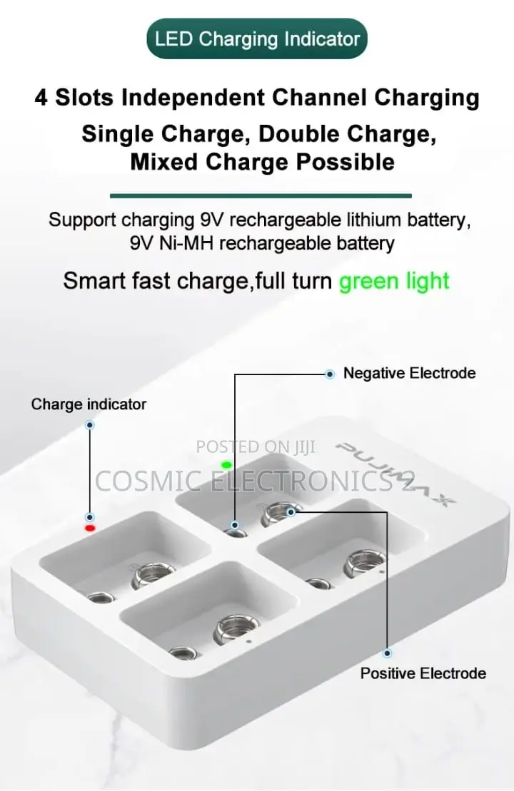 Alasicka Pj-N902 Smart Fast Battery Charger