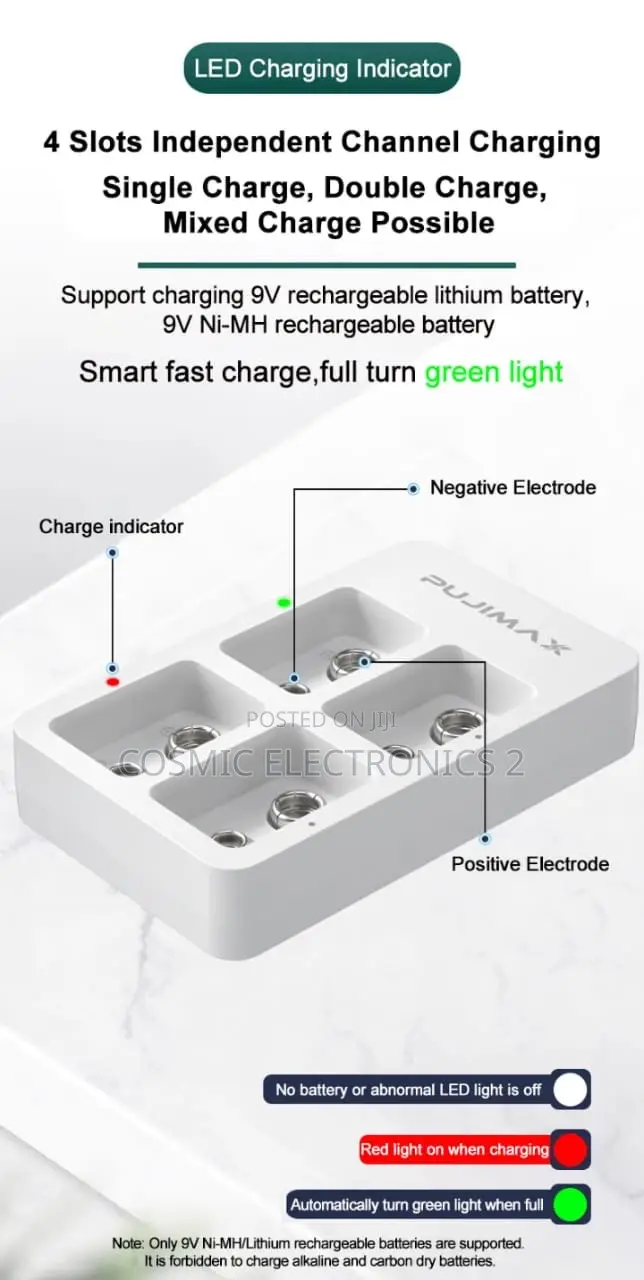 Alasicka Pj-N902 Smart Fast Battery Charger