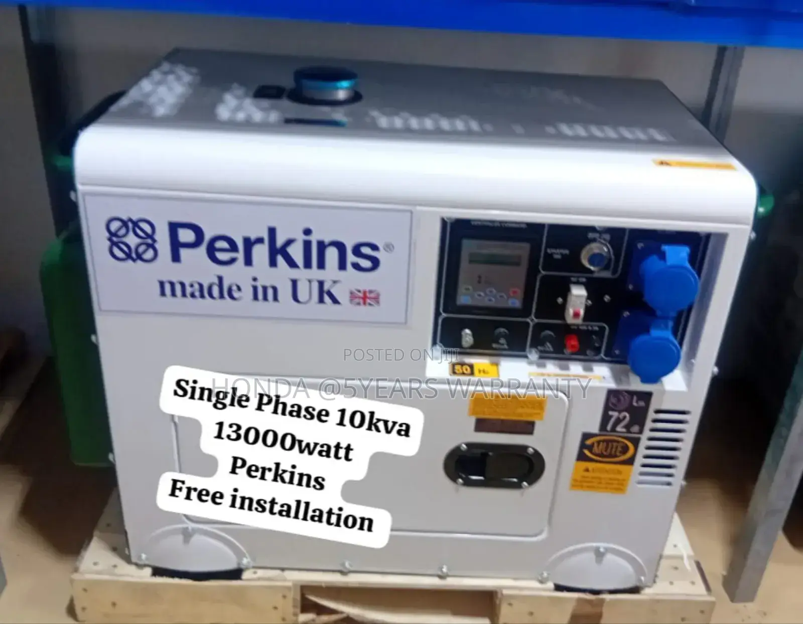 Powersave System 10kva Perkins 13000watt Diesel Generator