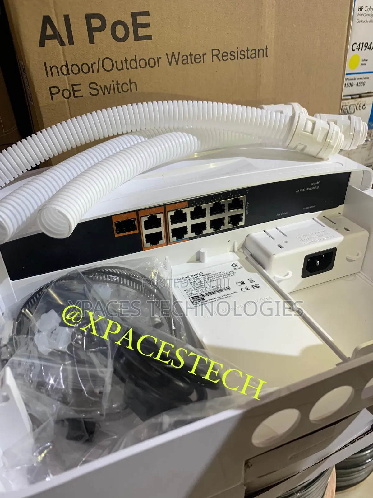Xpaces Ai 8port Poe Indoor/Outdoor Waterproof Unmanagedswitch