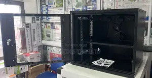 9u Cabinet 520x400x450mm With Extension Board, Fan and Tray