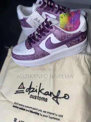 Custom Made Shoes All Hand Painted(You Provide the Sneaker)