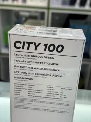 New Itel City 100 128 GB Black