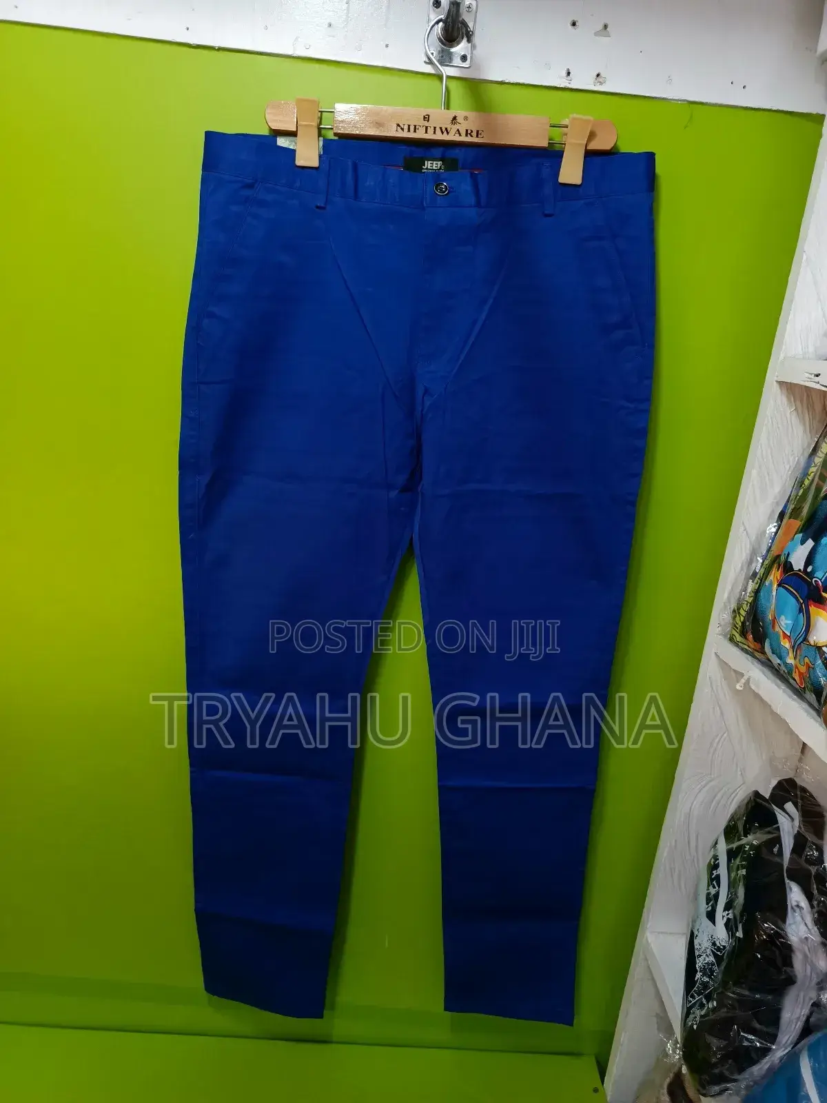 A Khaki Trourser Tailored For Confidence