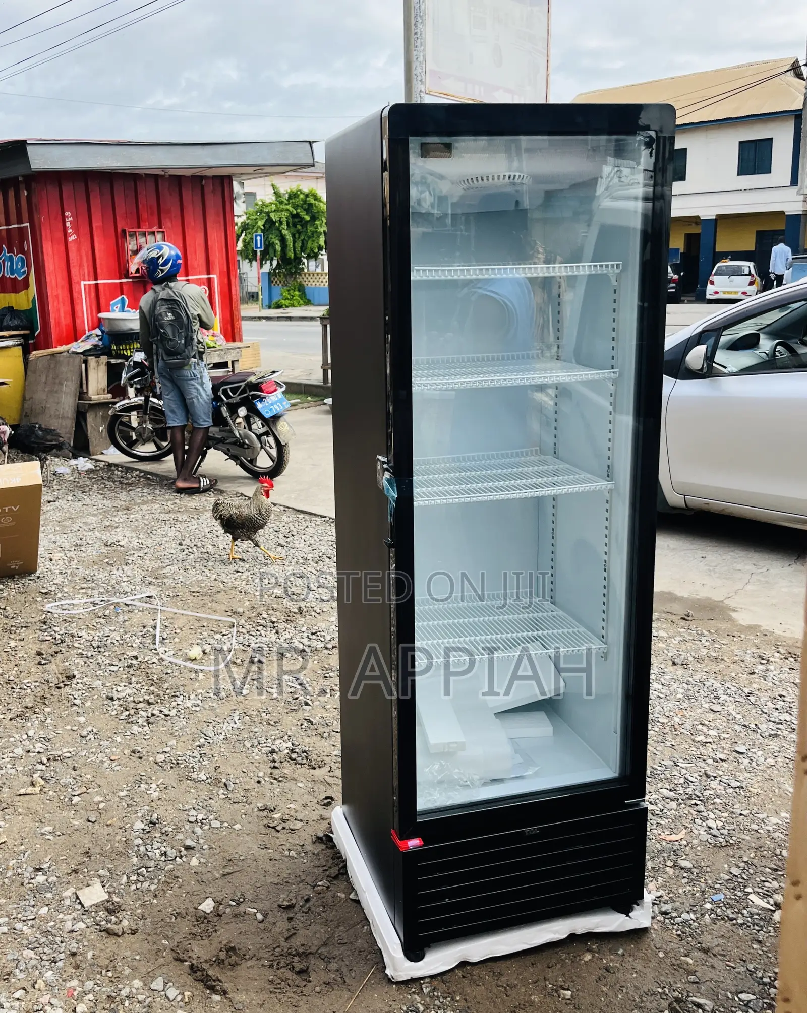Sealed in Box TCL F305cb 285 Litres Display Fridge.