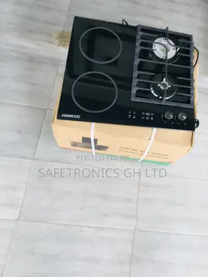 Photo - Premium Fast 60cm Built in Black 2 Gas 2 Electric Kenwood