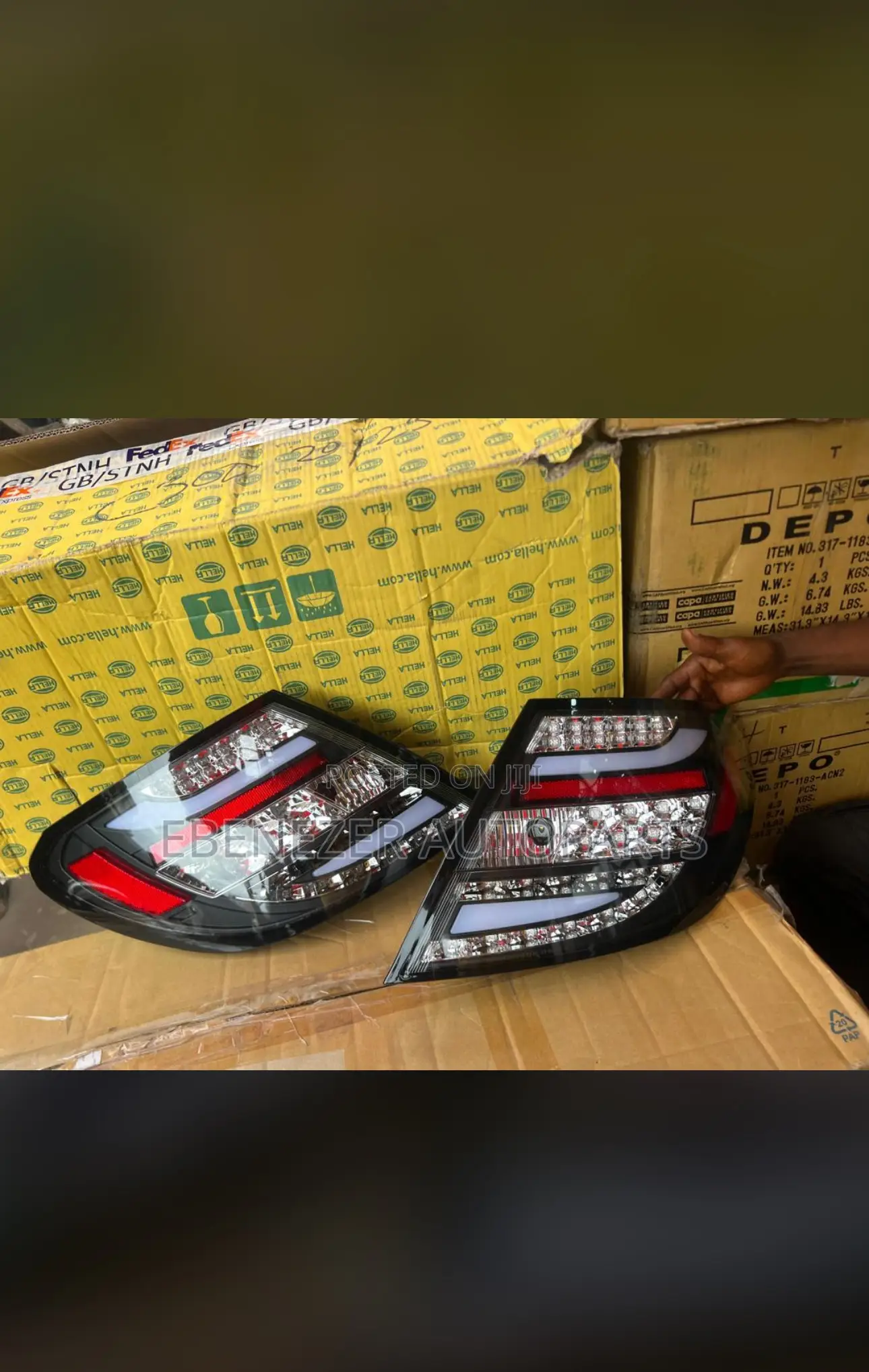 Mercedes Benz C250 W204 Spec Taillights 2011 2012 2013 2014