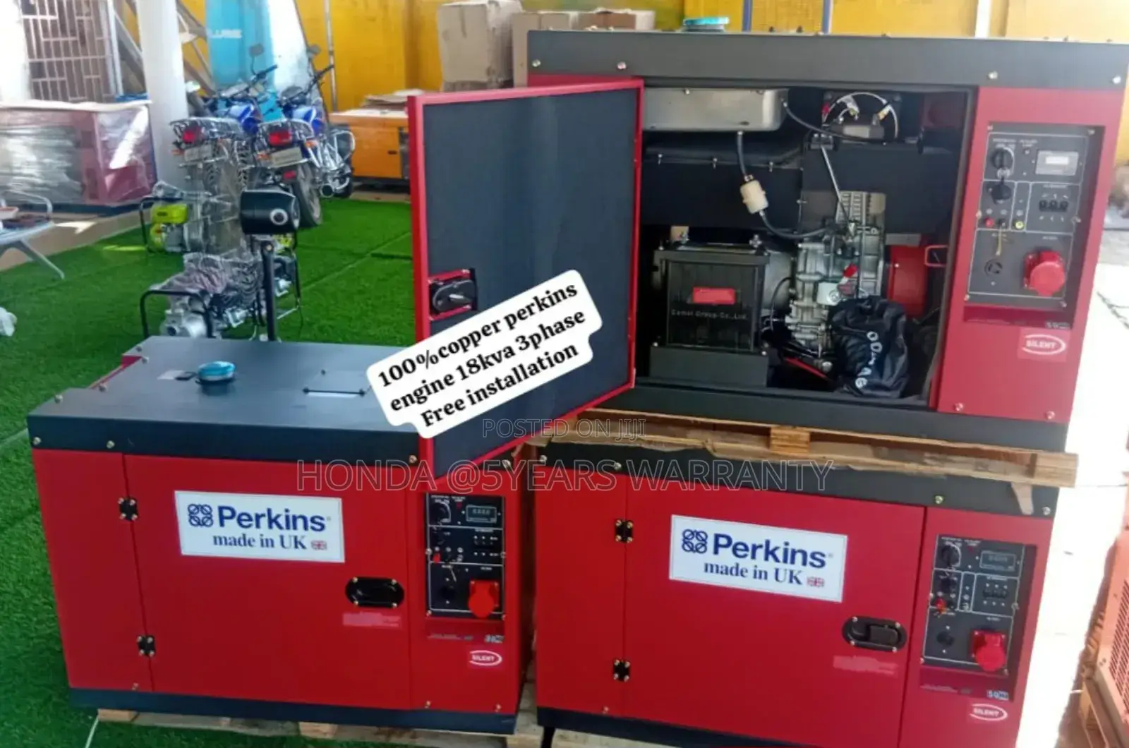Powering Your Tomorrow With Perkins 18kva 3phase Generator