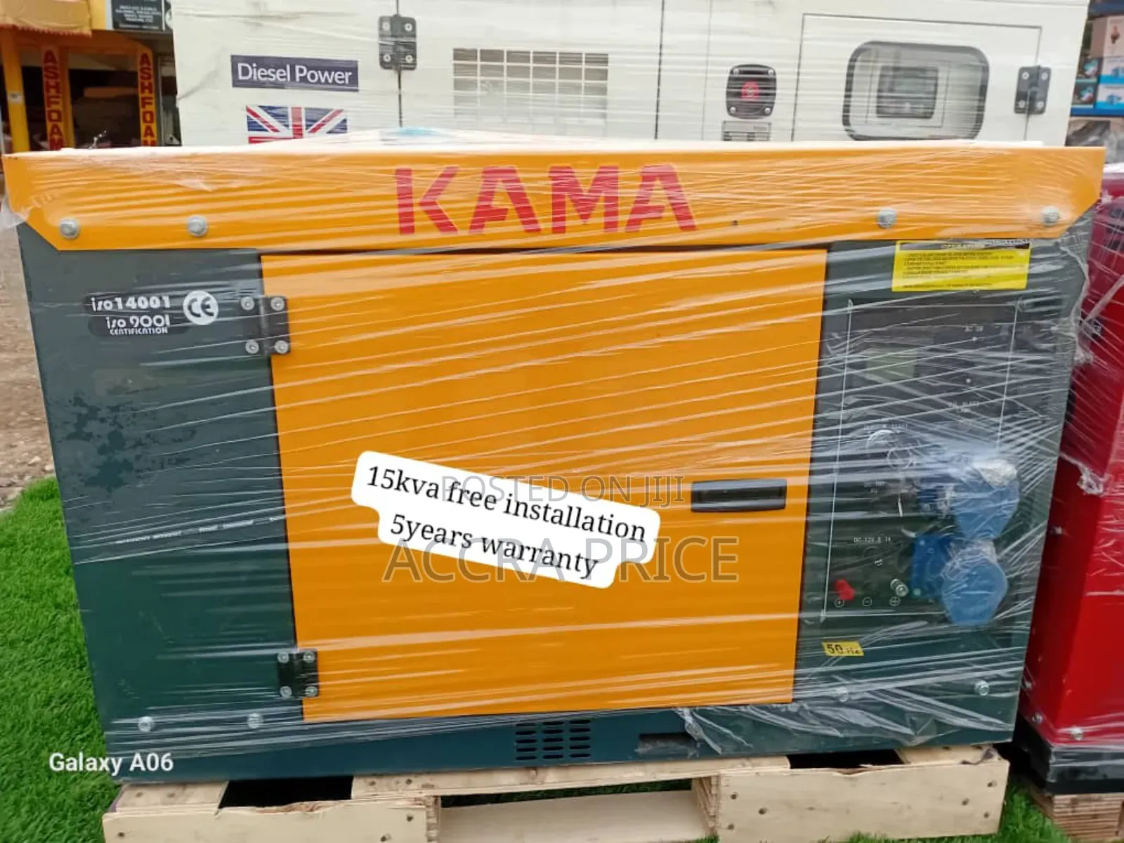 Industrial Energy Solution Kama 15kva 16500watt Silent