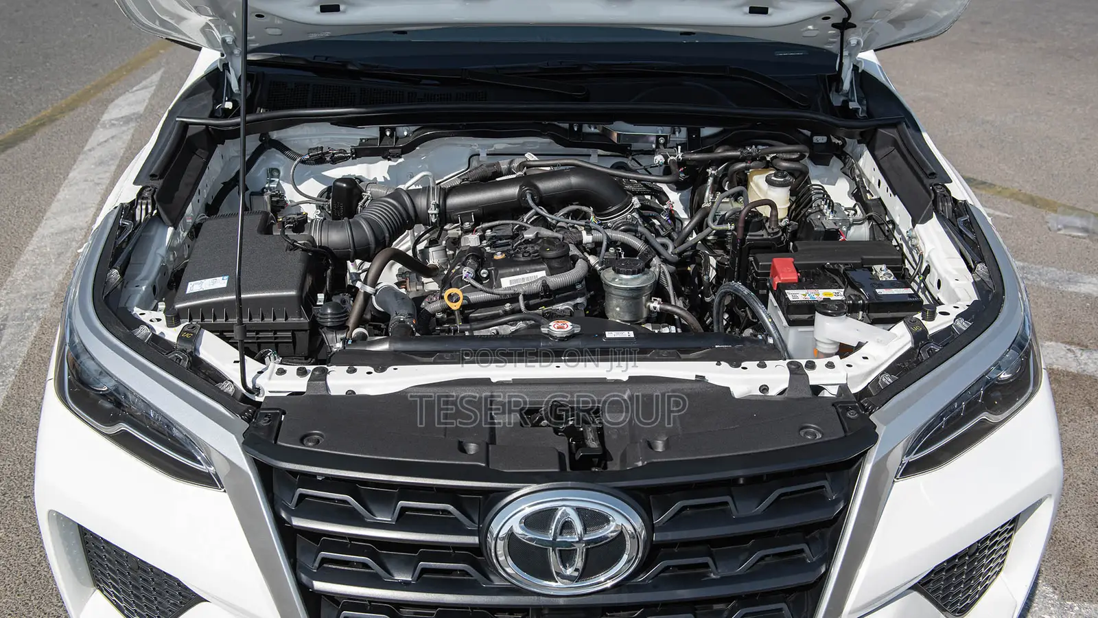 New Toyota Fortuner 2.7 AWD 2024 White