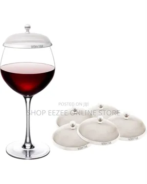 6pcs Cup Covers - Glass Covers – Reusable Drink Toppers