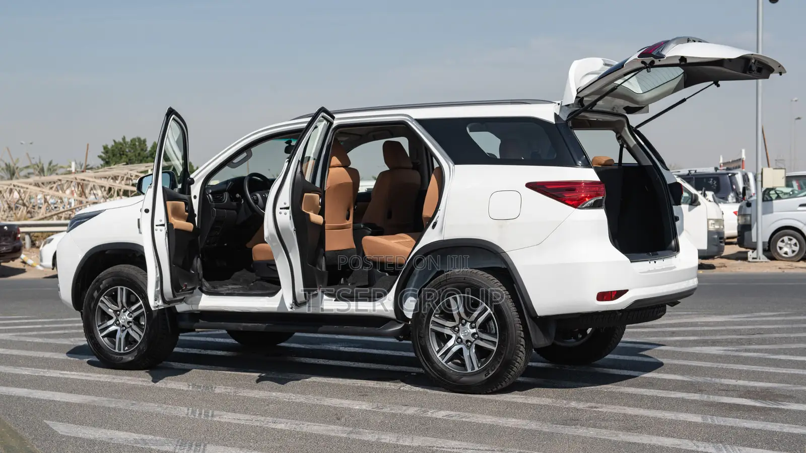 New Toyota Fortuner 2.7 AWD 2024 White