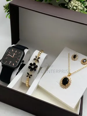 Casio Silicon Strap Ladies Set
