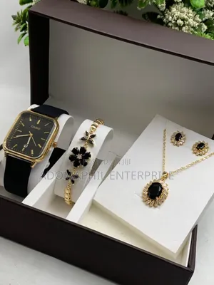 Casio Silicon Strap Ladies Set