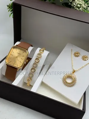 Casio Silicon Strap Ladies Set