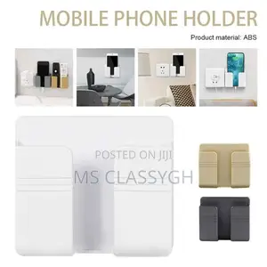 Phone Wall Shelf Organizer Remote Control Mobile Holder