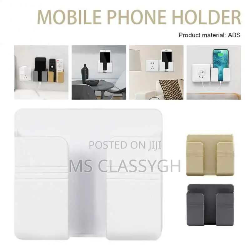 Phone Wall Shelf Organizer Remote Control Mobile Holder