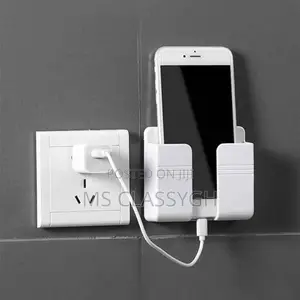 Phone Wall Shelf Organizer Remote Control Mobile Holder