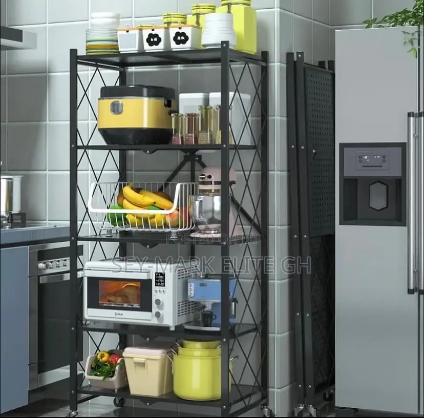 5 Tier Foldable Storage Rack