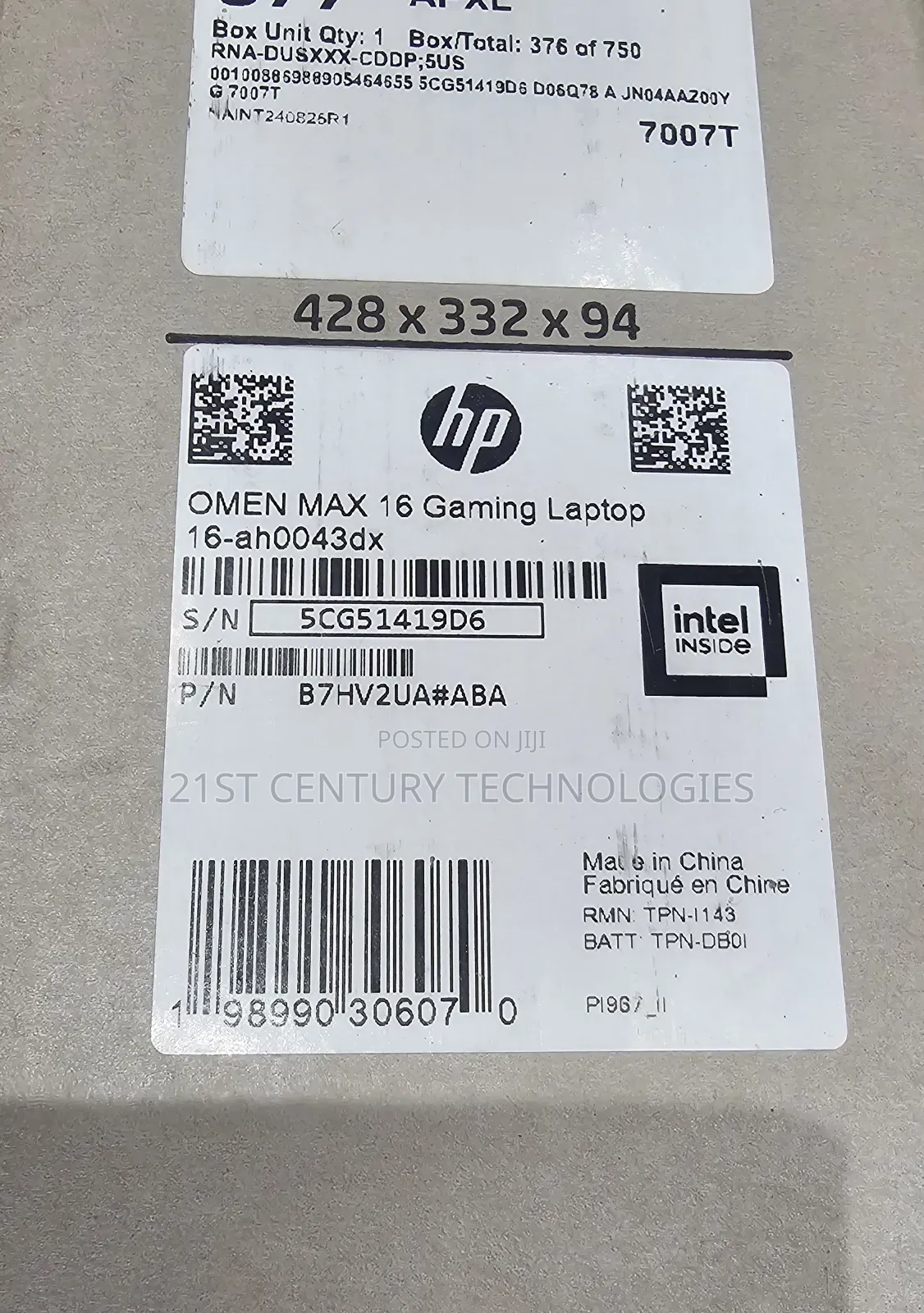 New Laptop HP Omen 16 32GB Intel Core Ultra 9 SSD 2T