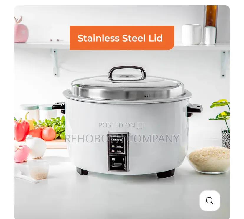 Geepas 4.2l Stainless Steel Electric Non Stick Rice Cooker