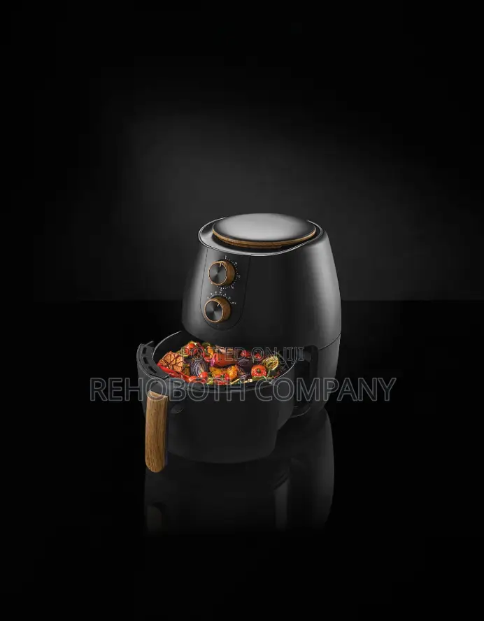 George Home 4 Litre Matte Black Scandi Air Fryer