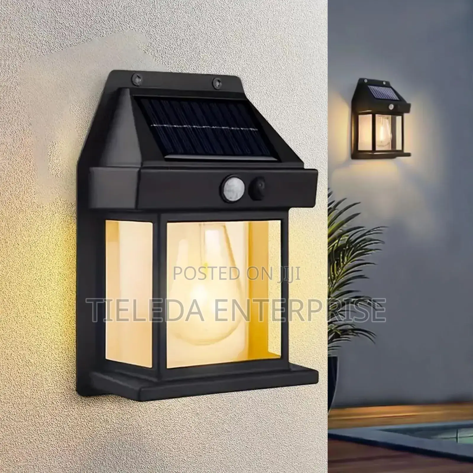 (897)Durable Solar Wall Light
