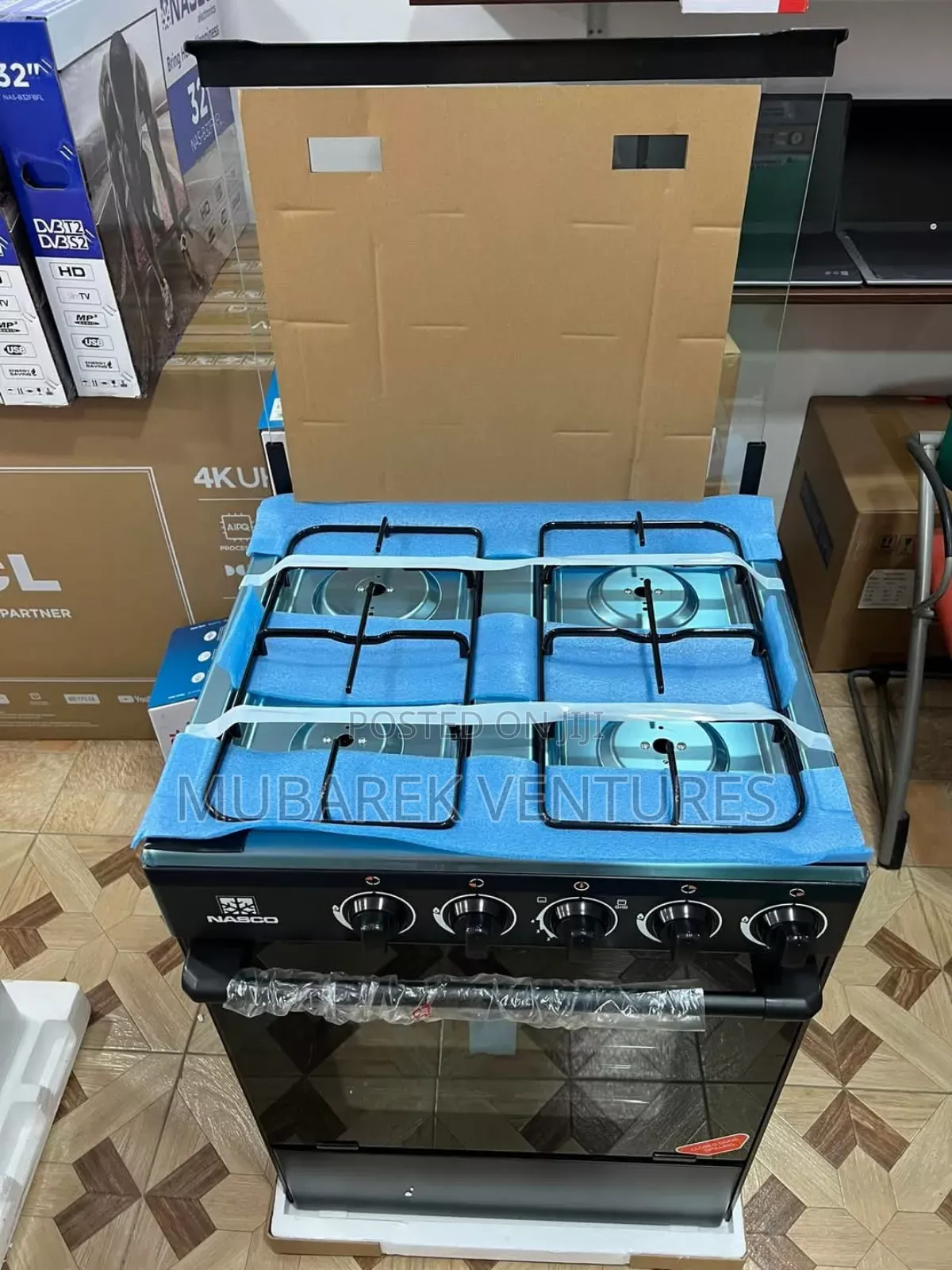 Nasco 4 Burner Gas Cooker
