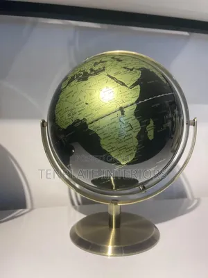 Globe (Big) Brass Gold