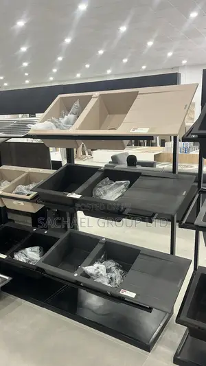 Black Double Bowl Kitchen Sink
