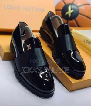 Handmade Lv Mirror Shoe
