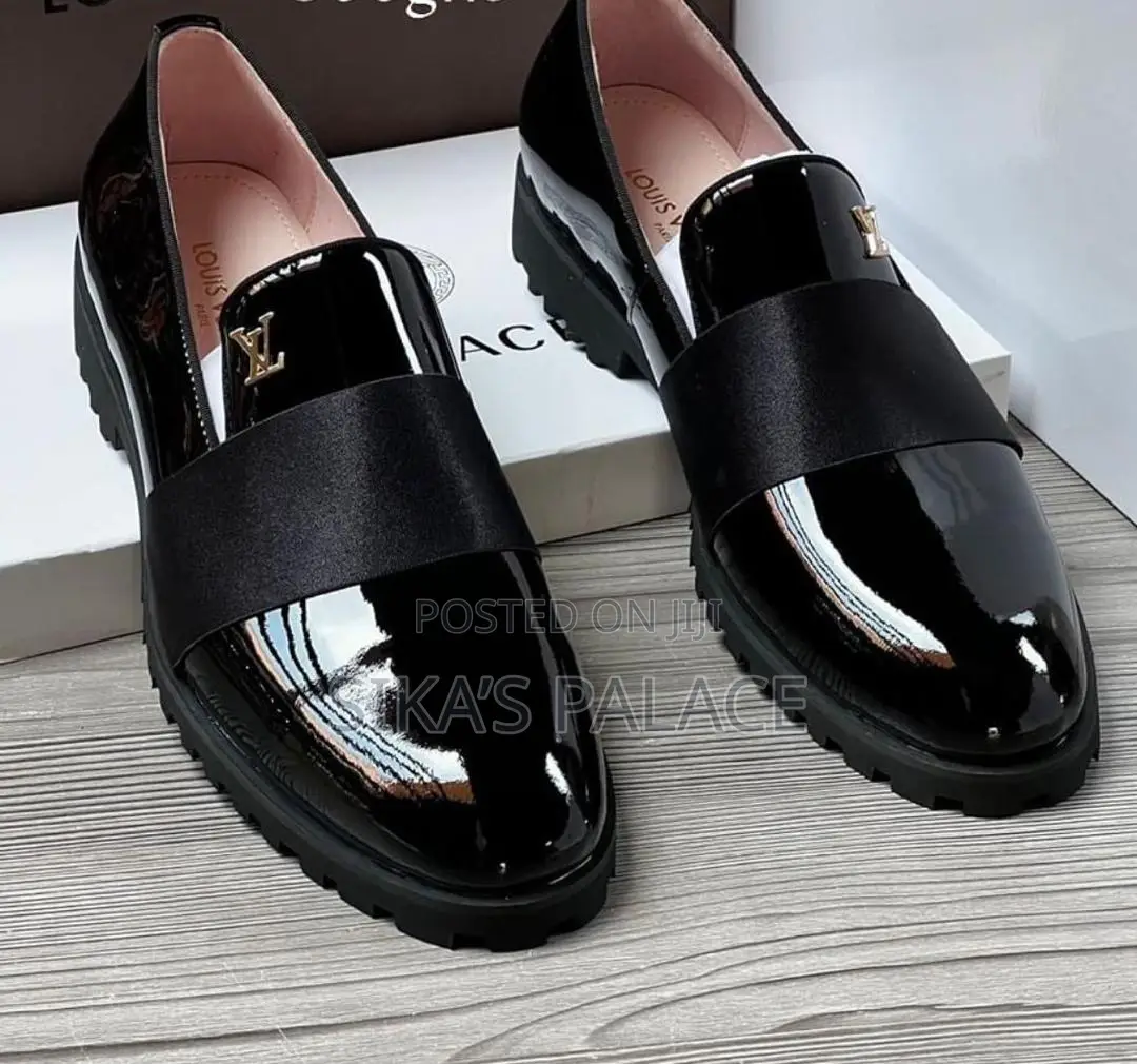 Handmade Lv Mirror Shoe