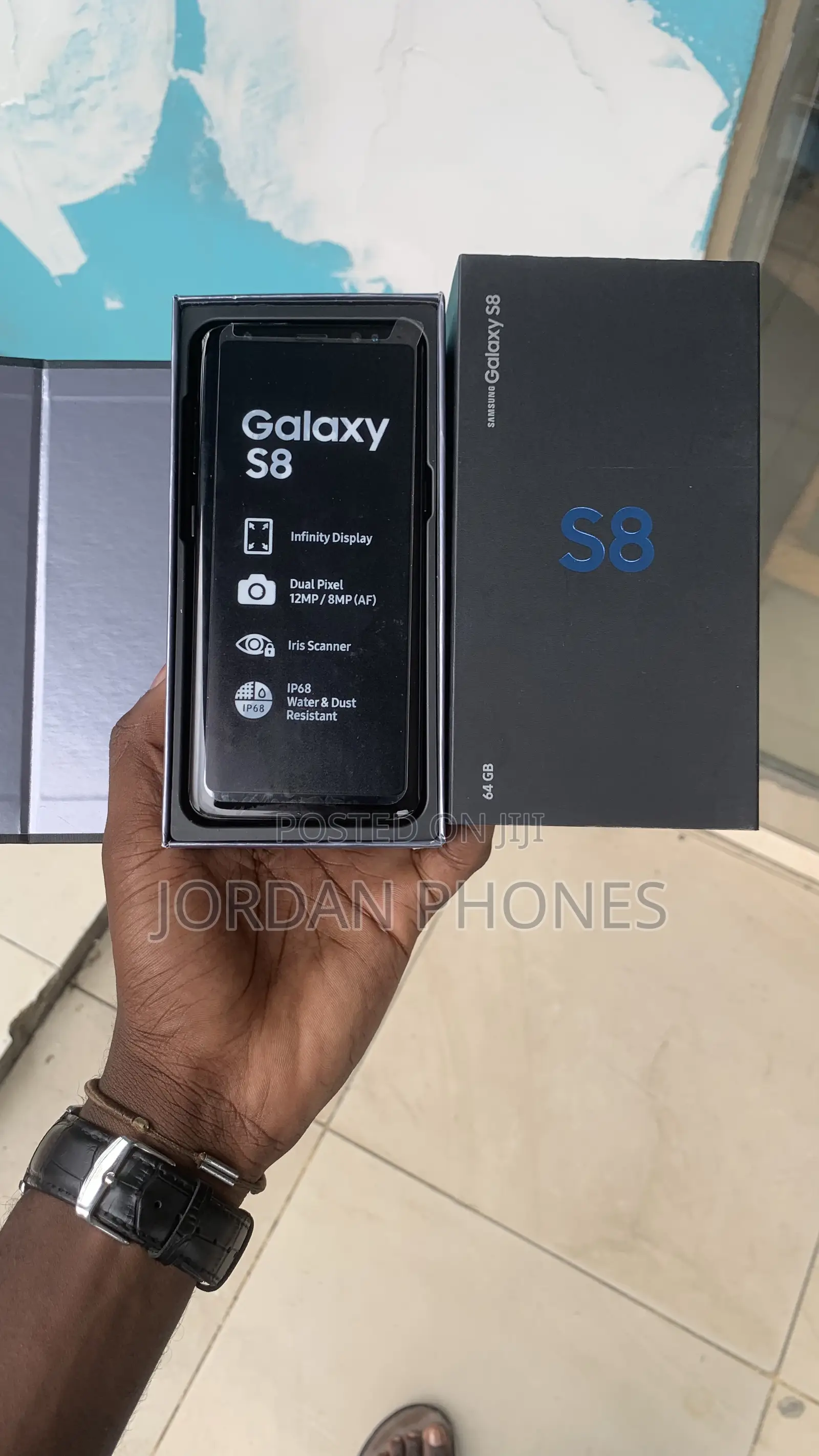 New Samsung Galaxy S8 64 GB Black