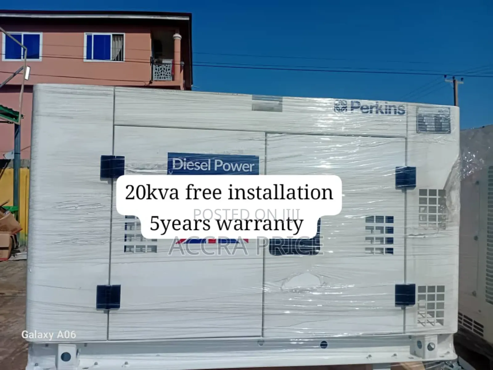 Durable Power Solution 20kva Perkins Diesel Generator