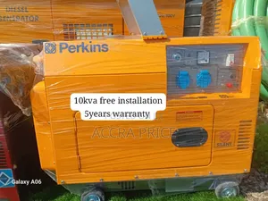 Energy Efficient Pro Perkins 10kva Diesel 13000wats Diesel