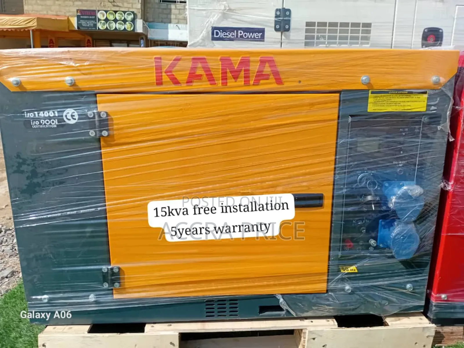 Bio Power Generations Kama 15kva Diesel Generator