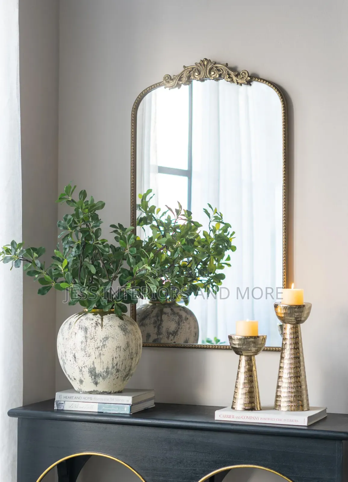 Vase (Curved Ceramic Vase)
