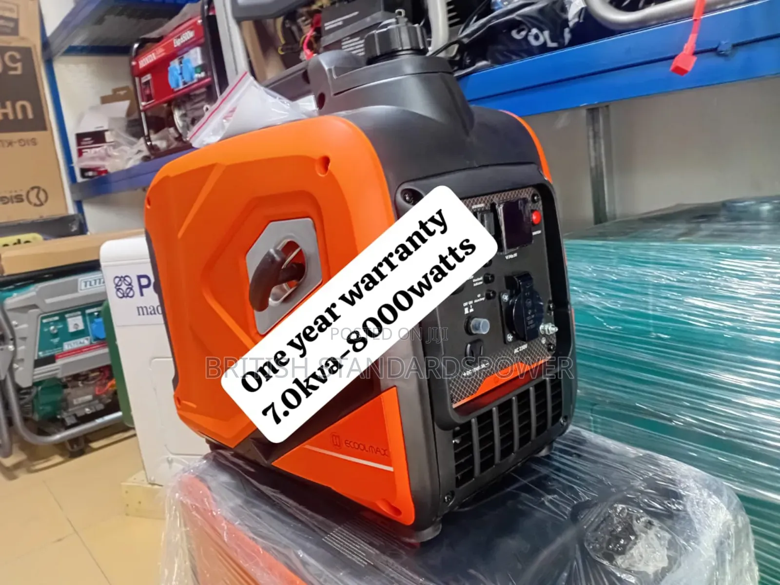 Power Pro 7.0kva Silent Petrol Inventer Genset