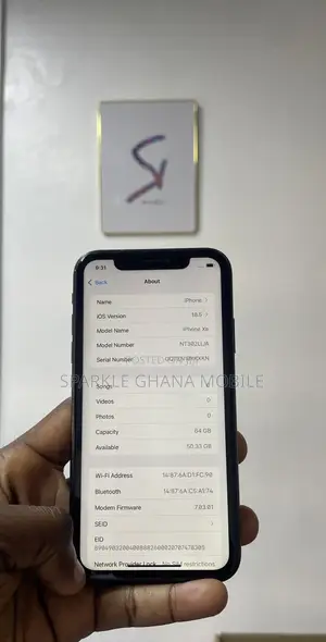 Apple iPhone XR 64 GB Black