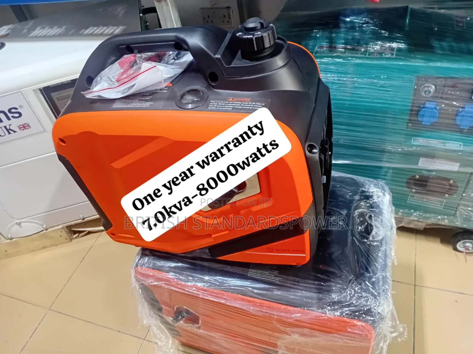 Prime Power 7.0kva Petrol Inventer Generator Set