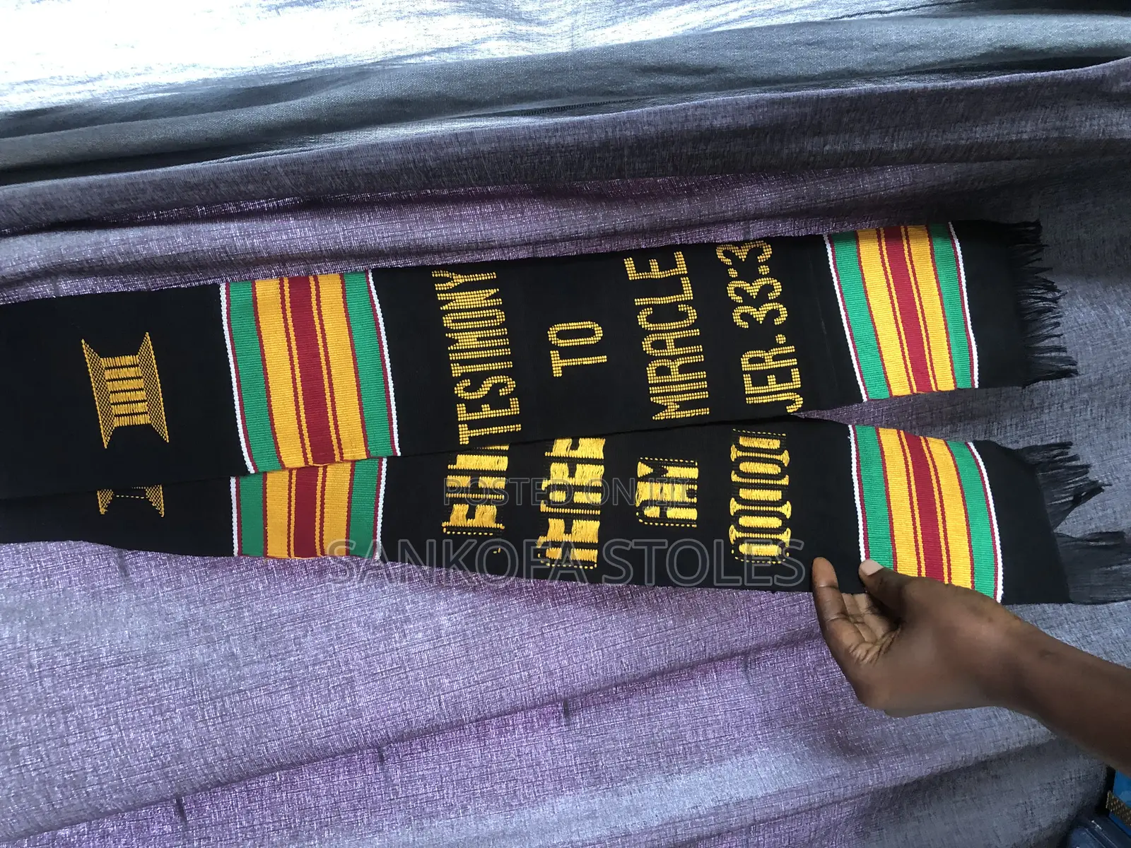 Customize Graduation Stoles
