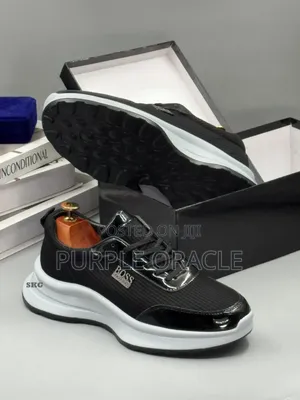 Hugo Boss Black and White Sneakers