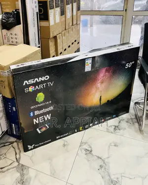 Awesome Asano 50 Inches Uhd Smart Tv(Black) 