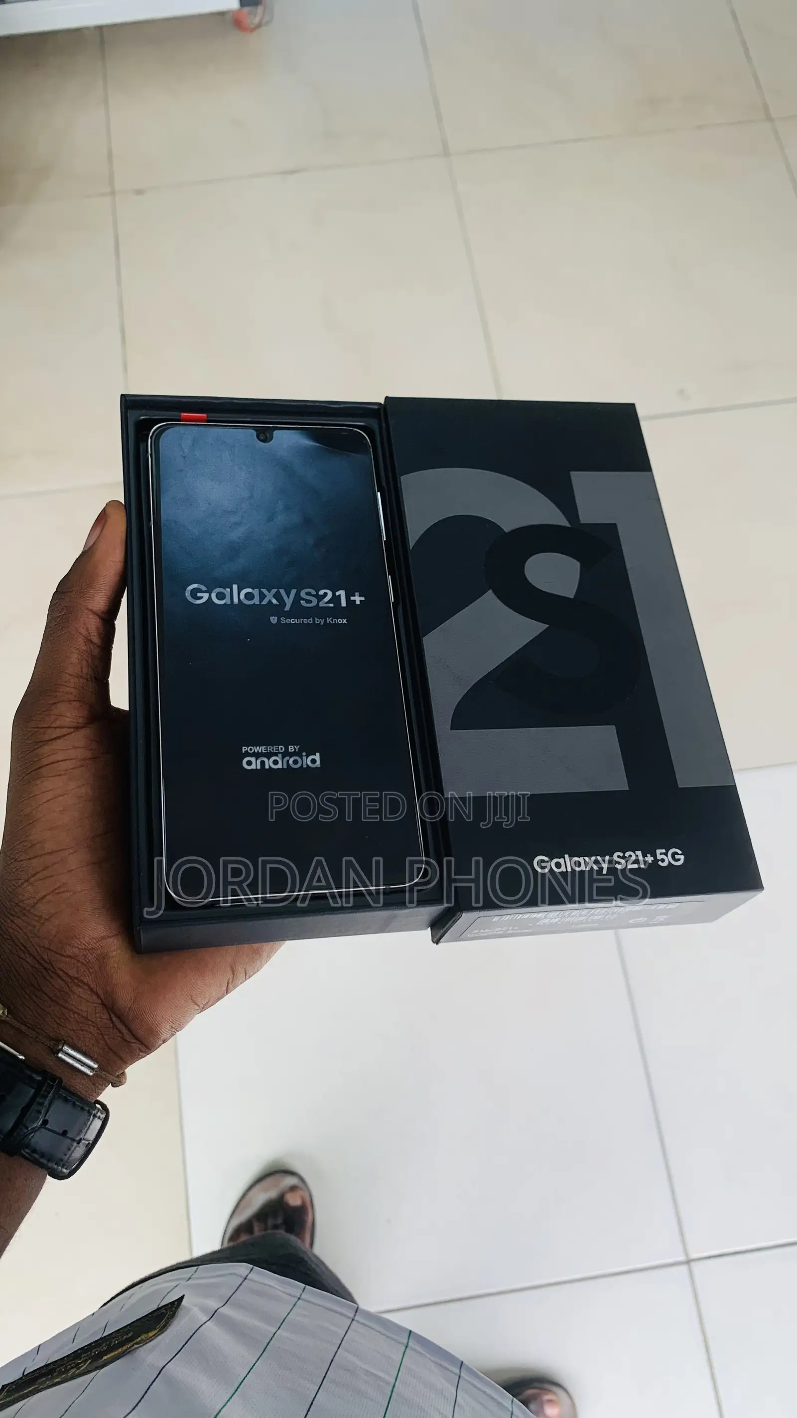 New Samsung Galaxy S21+ 5G 128 GB Silver