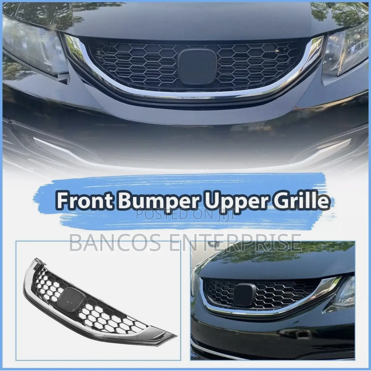 2013-2015 Honda Civic Top Grille