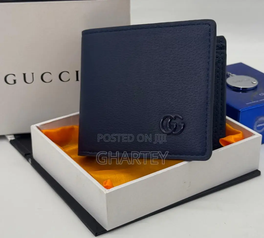 Gucci Genuine Leather Men’S Pocket Wallet