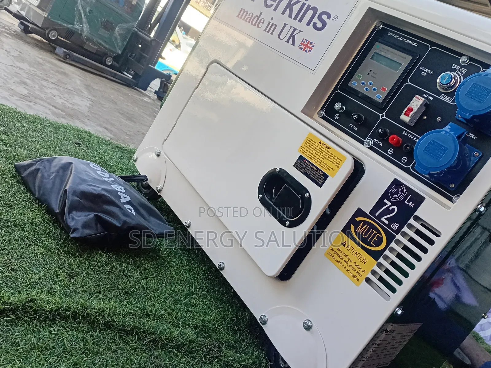 Irrespective 10kva Generator Perkins Diesel Silent